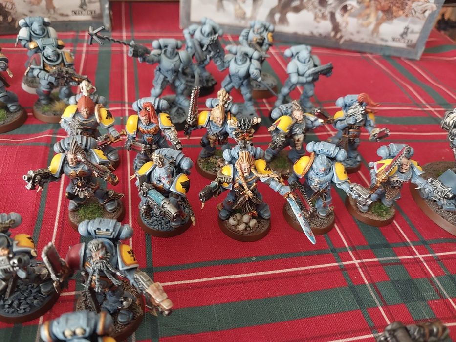 Space Wolves army warhammer 4000
