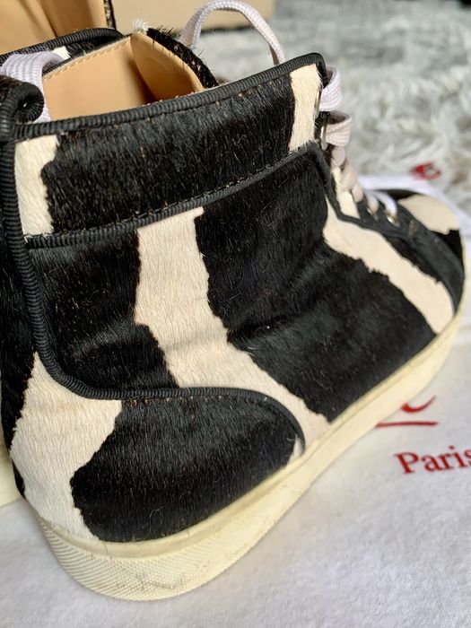 Sapatilha  Christian Louboutin pony hair