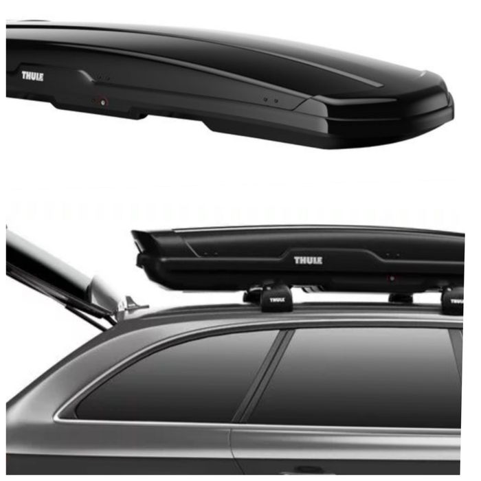 Thule Flow Black Glossy грузовой бокс на крышу авто.