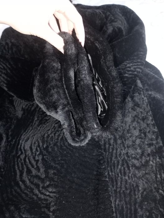 r. S - M jak Ochnik mouton muton futro naturalne płaszcz