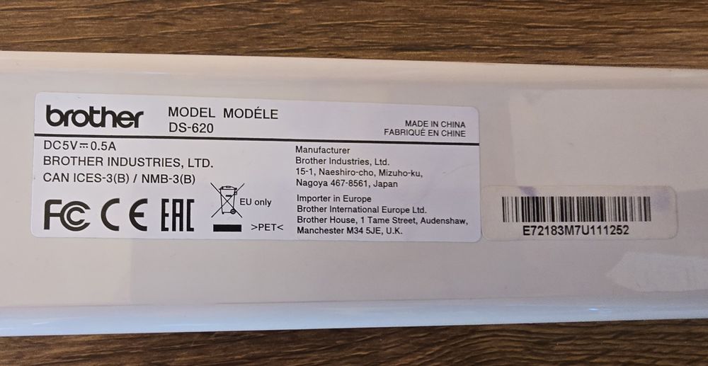 Skaner Brother mobilny