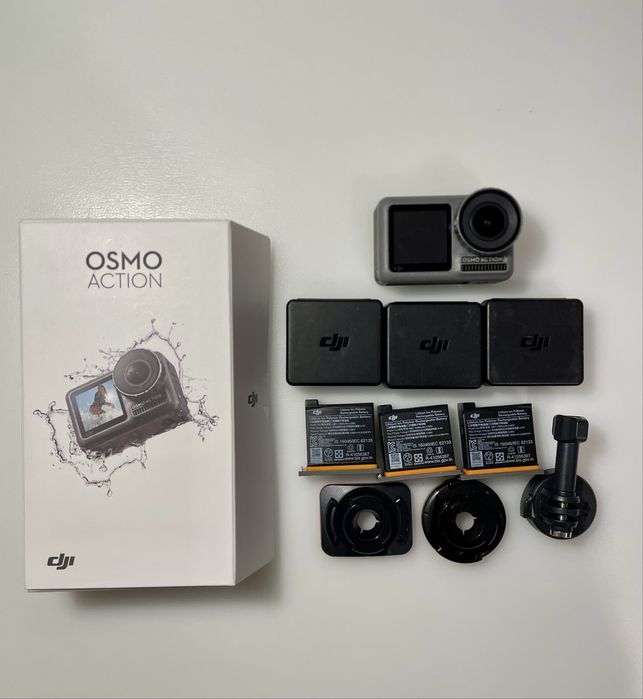 Osmo action + 3szt aku i ładowarka