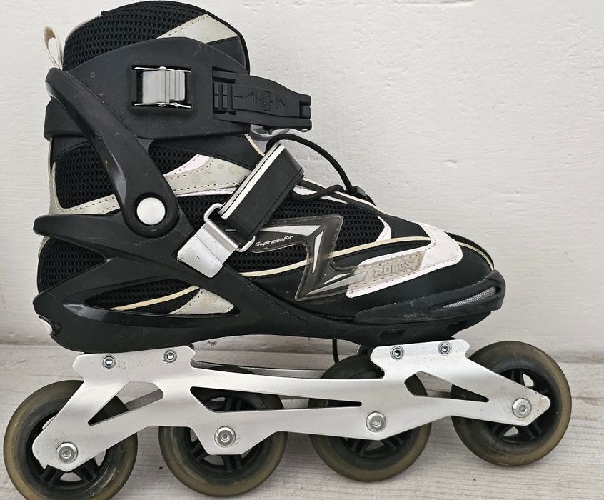 Rolki Roces jak nowe 4x80 mm – użyte 4 razy – rozmiar 43