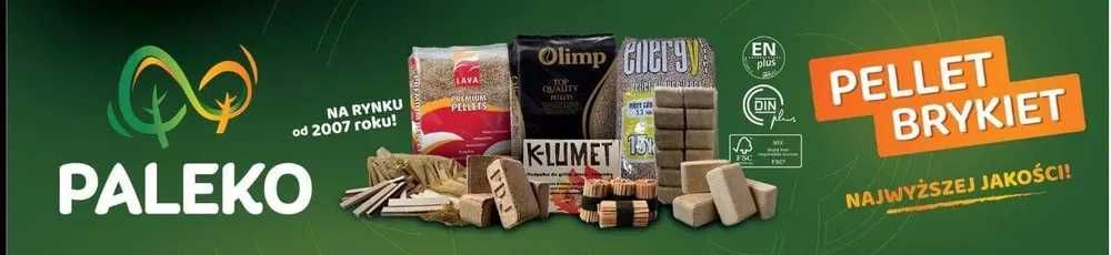 Brykiet drzewny dębowy PDJ do kominka, pieca - RUF Paleko Bydgoszcz