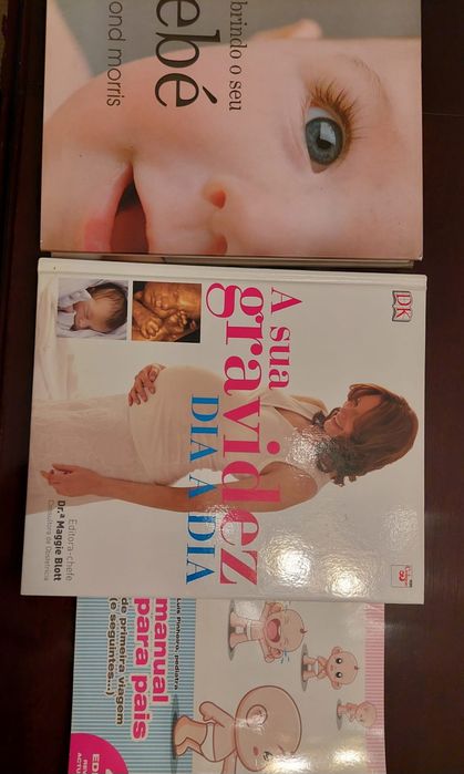 Livros gravidez e bebé