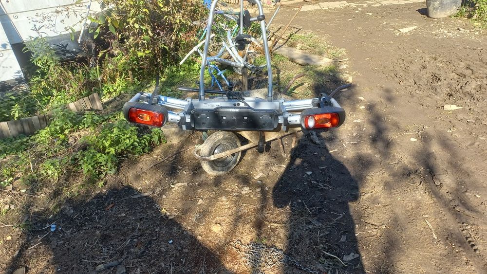 Прицепное на фаркоп, Веловозка двухместна