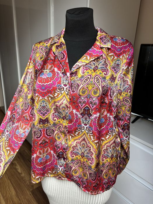 Kolorowa koszula rozmiar s oversize primark
