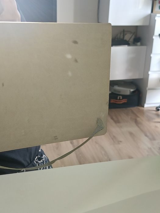 Lustro prostokątne białe