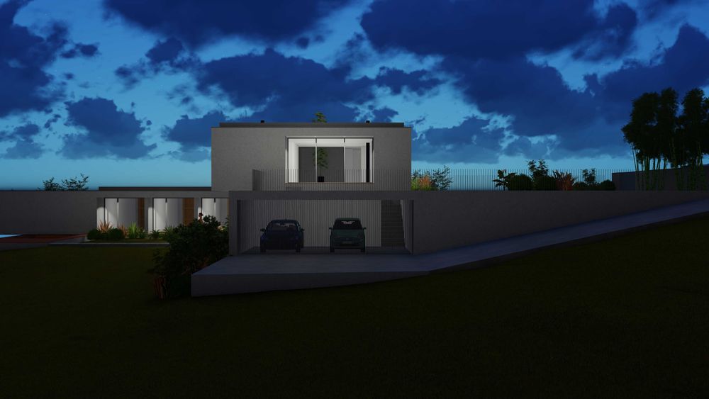 Terreno com projecto aprovado para moradia