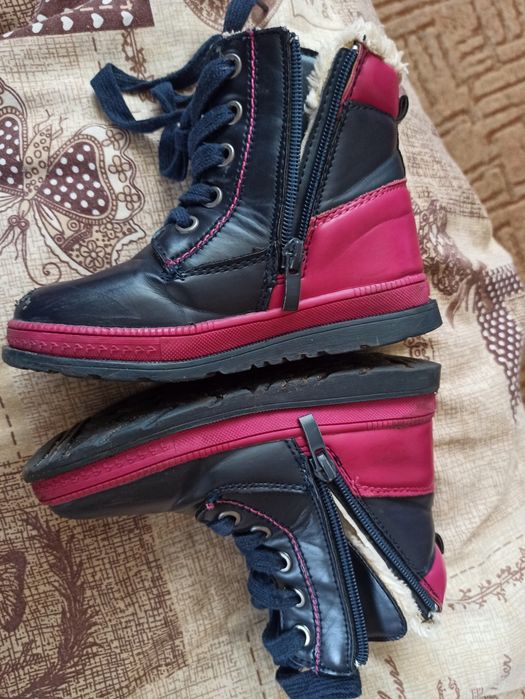 Детские зимние сапоги, дитячі зимові сапоги Glibee,ботинки детские