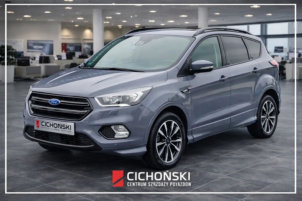 Ford Kuga ST Line Salon Polska BEZWYPADKOWY Serwisowany Faktura Vat 23%