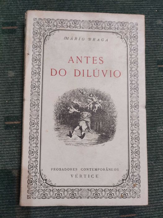 Antes do Dilúvio - Mário Braga -1ª Edição, assinado pelo autor
