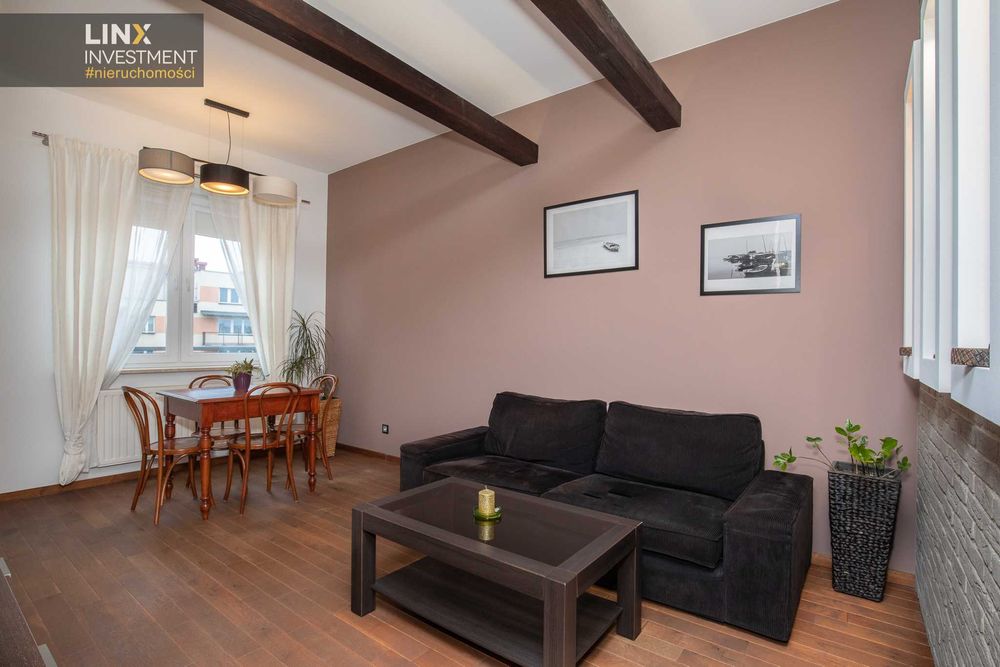 Jasne i funkcjonalne mieszkanie 60 m2 z sypialnią przy Bonarce