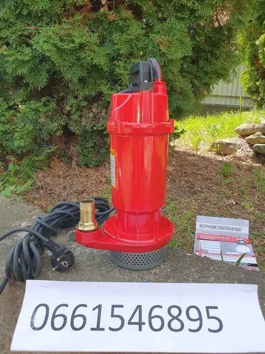 насос фекальный дренажный 1,5 kW фекальний дренажний (ТІЛЬКИ ДОСТАВКА)