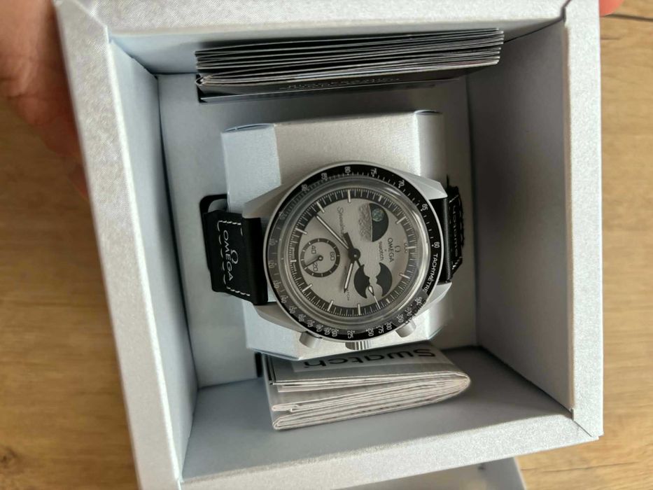 Nowy zegarek Swatch x Omega Moonswatch Mission to Earthphase
