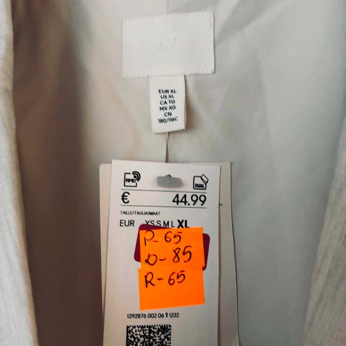 nowa marynarka oversize len H&M
