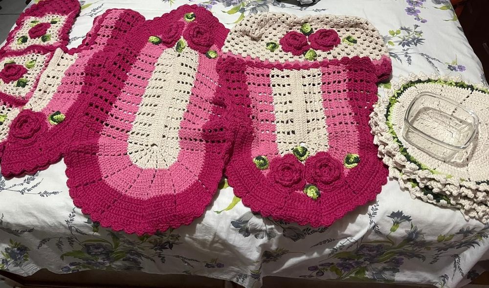 Crochê variados e curso