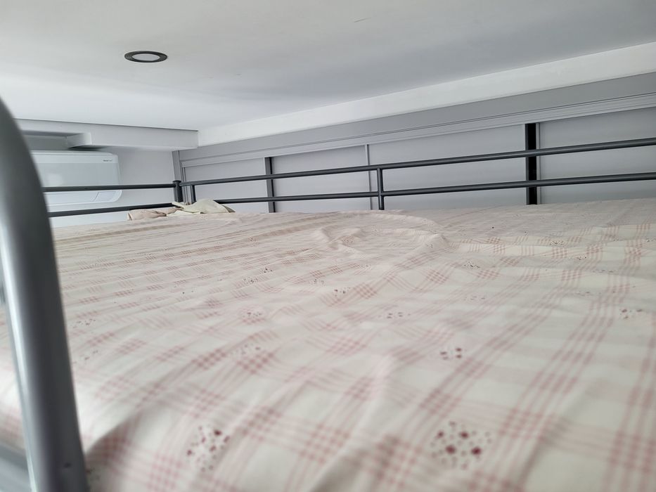 Cama alta ikea casal