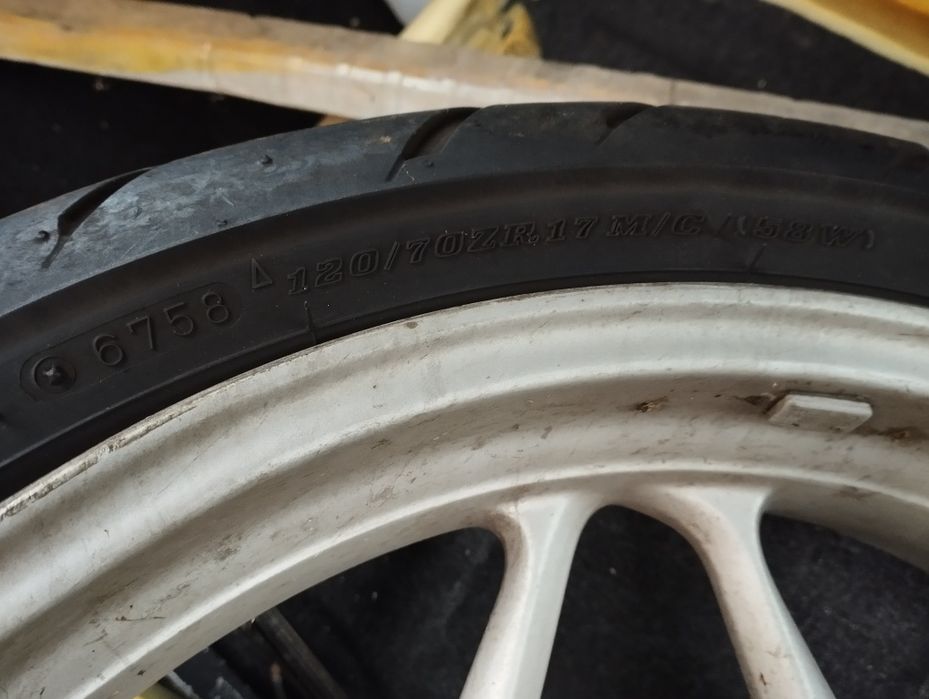 Koło przód felga przednie bmw r1200rt k26 120/70/17