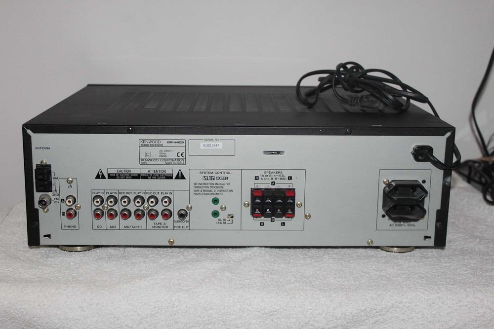 KENWOOD KRF-A4020 Amplituner wzmacniacz kino domowe  5.1 Wysyłka