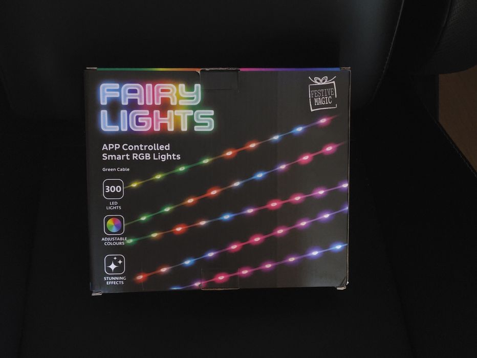 Новая RGB LED лента 15 м / 300 огней / Управление с телефона