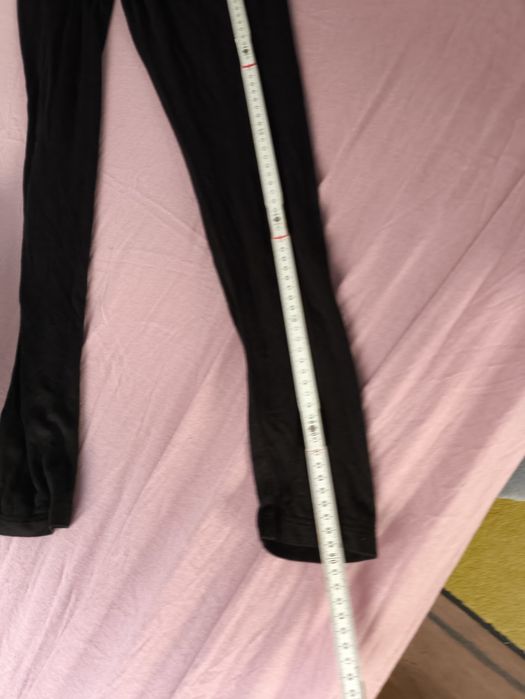 Czarne bawełniane spodnie getry legginsy esmara 40 42 stan bdb