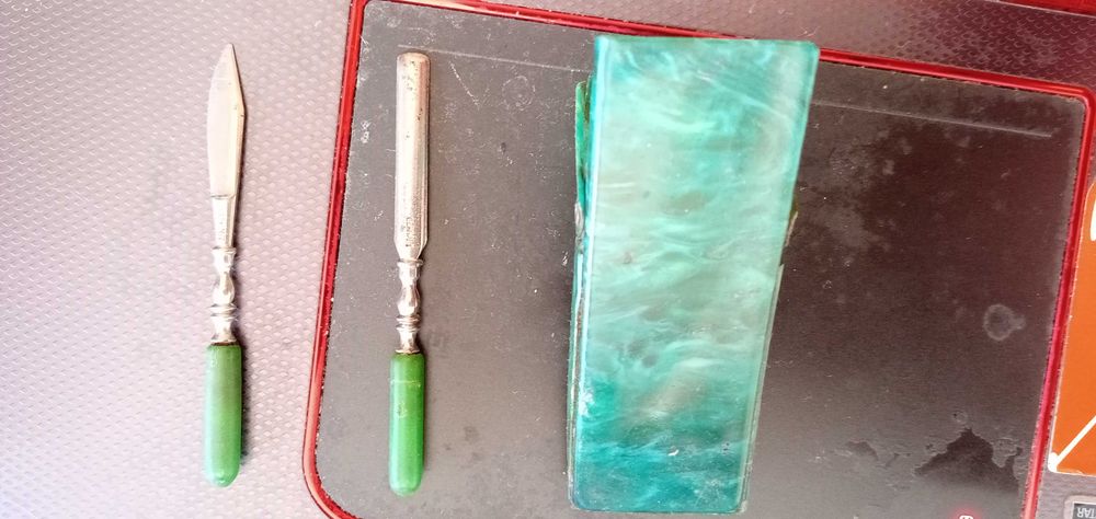 Os Verdes!-ConJunto Antique7E-Carapins Bebé feitos minha avo-2EDesde2E