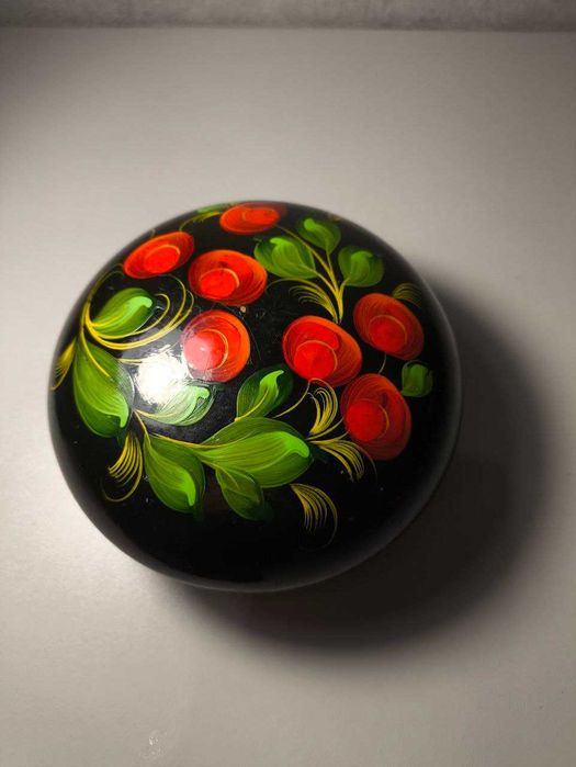 Шкатулка, петриківський розпис