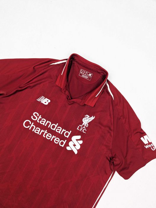 Liverpool New Balance czerwona koszulka piłkarska XL