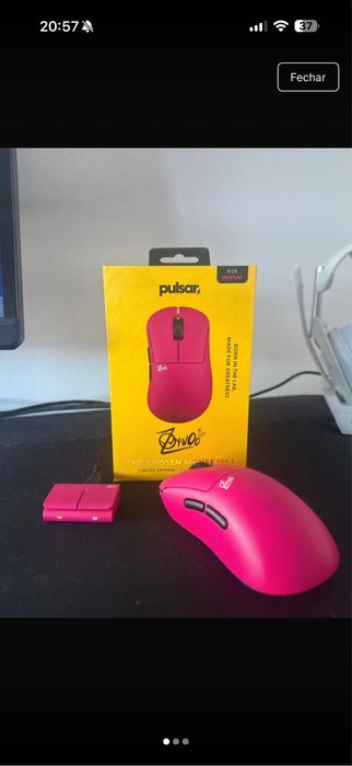 Pulsar ZywOo Gen2 Gaming Mouse + Superglides Control | Como Novo