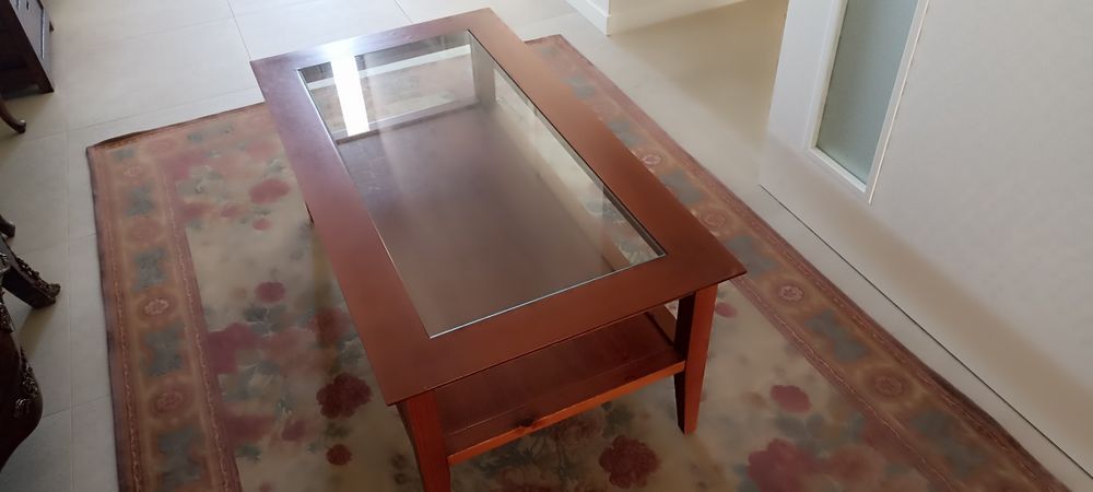 Mesa de Centro cor cerejeira