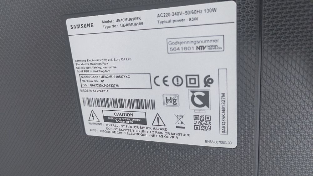 Smart Tv Samsung 40'