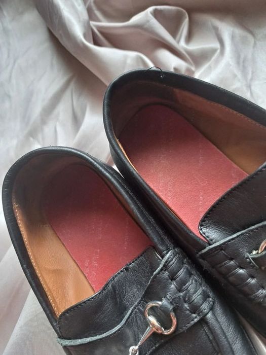 Gucci mokasyny loafersy luxury highend półbuty leather skóra czarne
