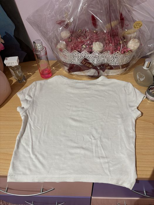 Top curto da Bershka