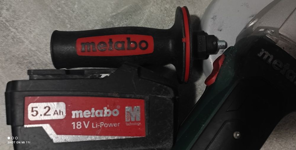 Metabo szlifierka W18LTX 125 5.2A