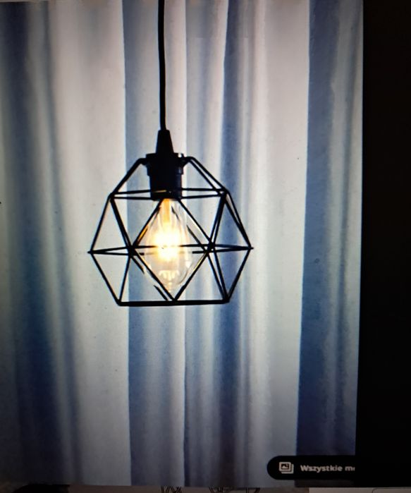 Ażurowa lampa Ikea- nowa