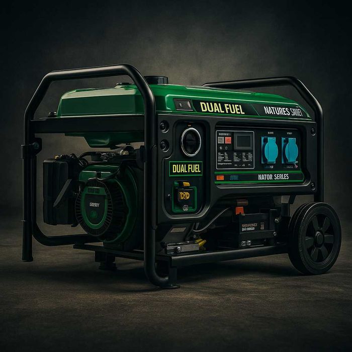 GERADOR GASOLINA/PROPANO 3300W E-START PORTÁTIL NATURA GENERGY LL29