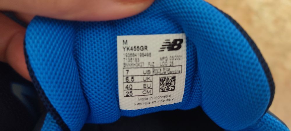 Кросівки New Balance 40 р. оригінал стан нових!