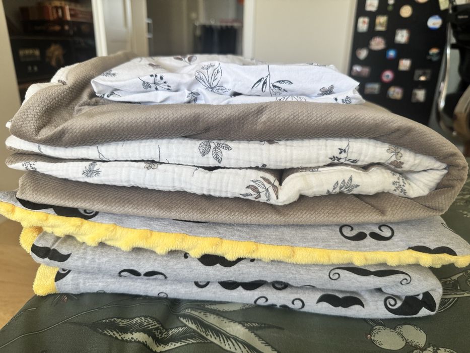 Kocyk niemowlęcy jukki muślin minki