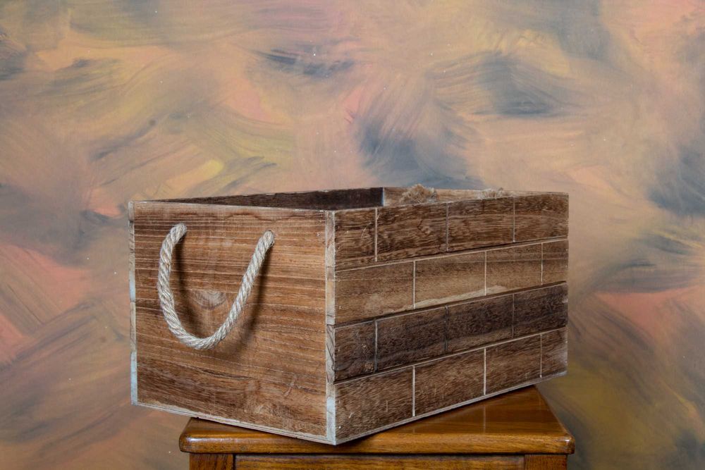 Caixas em madeira