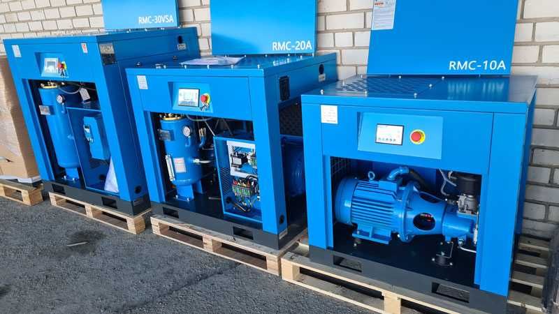 Гвинтовий компресор 15 кВт з частотним регулюванням RMC-20VSA