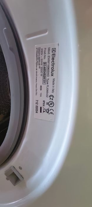 Pralko - suszarka Elektrolux