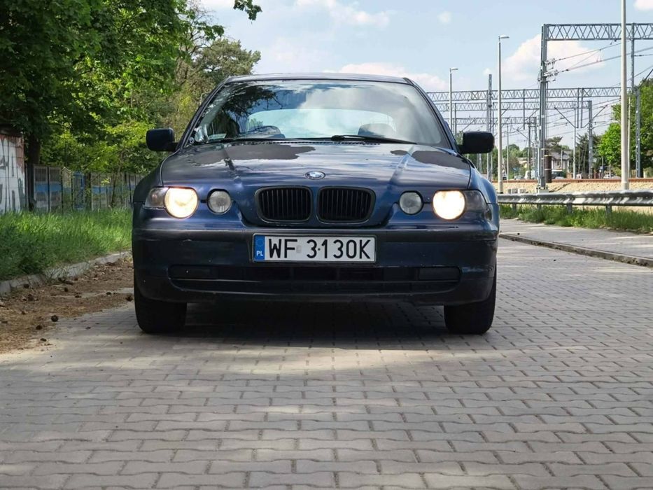 BMW E46 Compact 318td - auto z przeglądem i OC - na tor lub na części | FAKTURA VAT