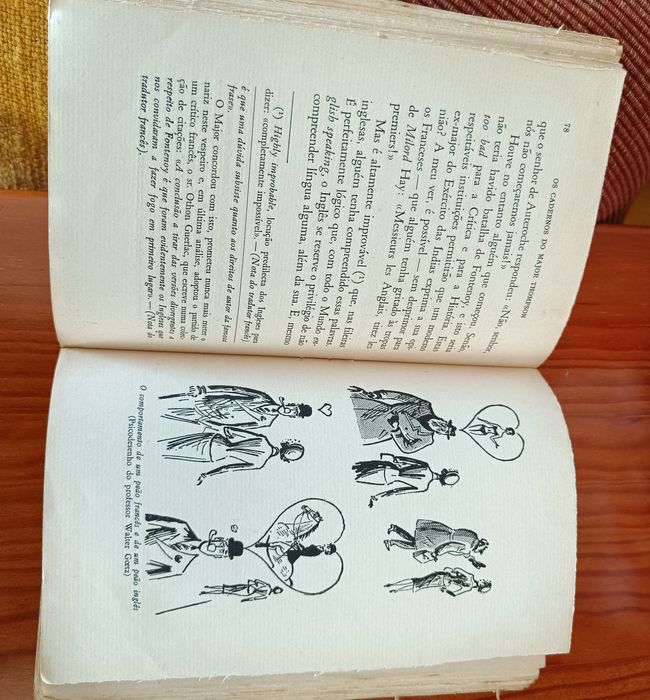 Livro Os cadernos do Major Thompsonn