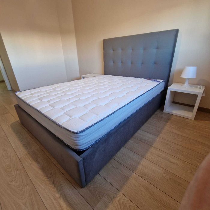 Camas de Casal Estofadas de Luxo 199€ Disp. em Várias Cores! 190x140m!