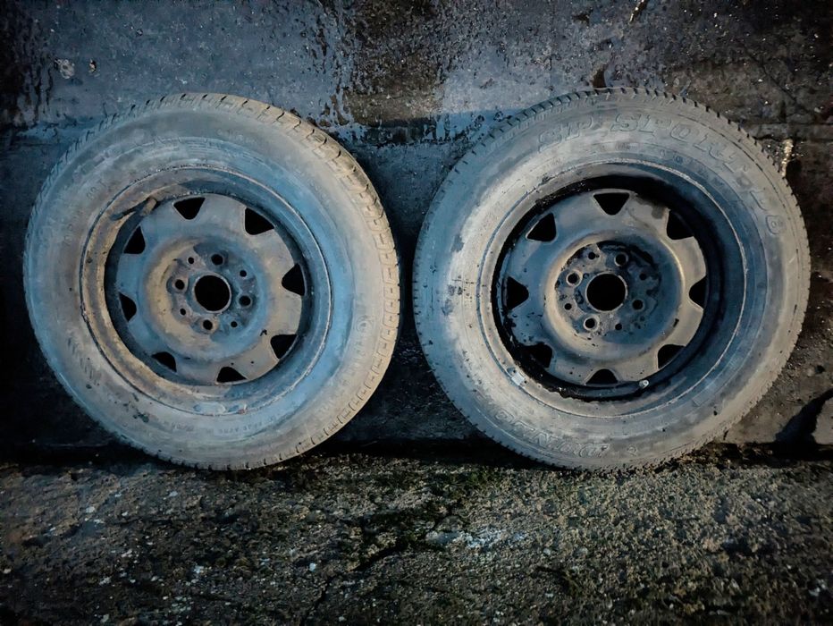 Koła 14 cali 4x108 audi 80 felgi stalowe z oponami 175/70/R14