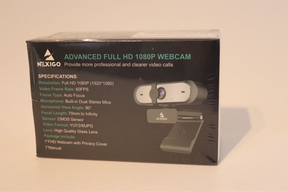 NEXIGO Full HD 1080P Auto-Focus Webcam N660P
