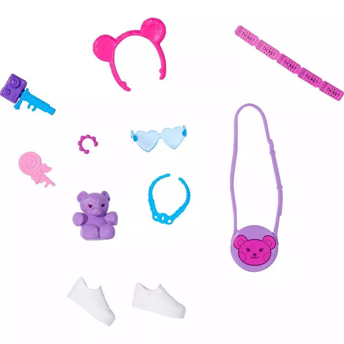 Barbie. HYV08 Akcesoria. Minihistoryjka z uszami misia