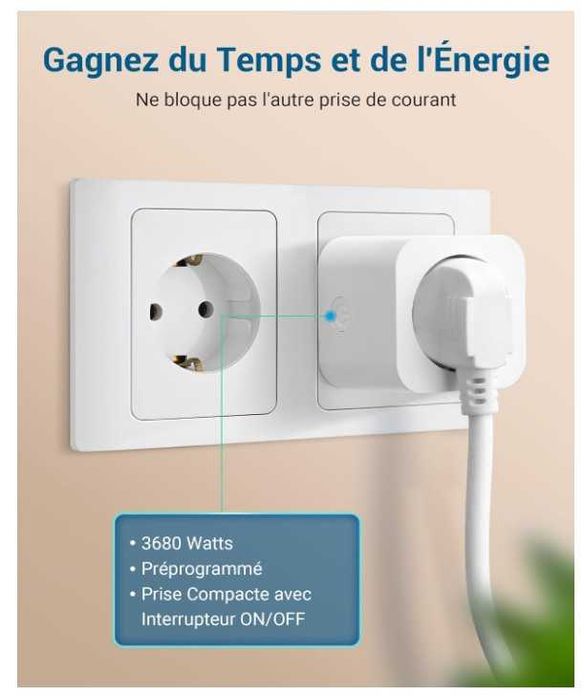 Zestaw 4 gniazdek sterowanych pilotem + pilot DEWENWILS