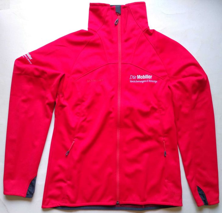 Куртка MAMMUT WINDSTOPPER Wos L Men M Softshell red